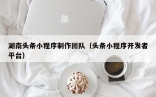 宣汉湖南头条小程序制作团队（头条小程序开发者平台）
